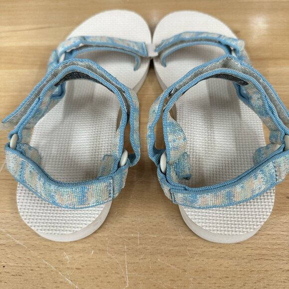 Teva Women's Hiking Trail Sport Sandals Size 9 Blue Multicolor - Picture 5 of 7